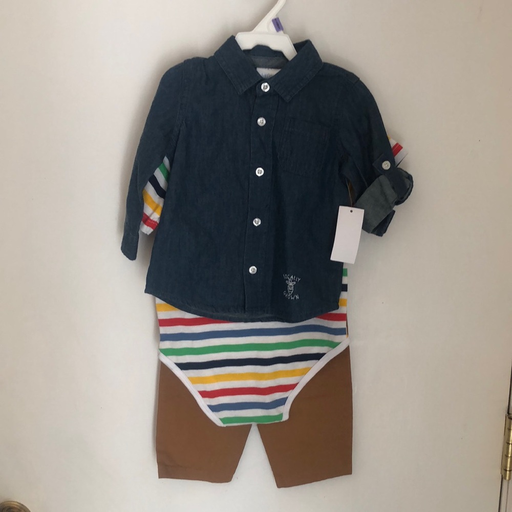 Little Wonders 6-9 month boys outfit